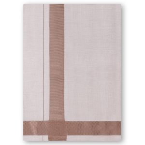 Tissue Dhoti (Copper)