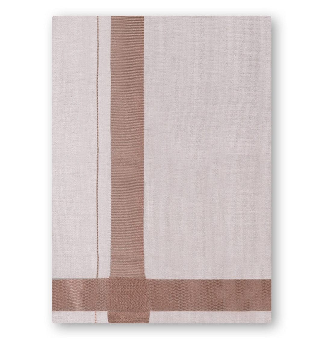 Tissue Dhoti (Copper)