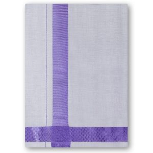 Tissue Dhoti - Lavender