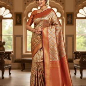Dharmavaram Silk Saree
