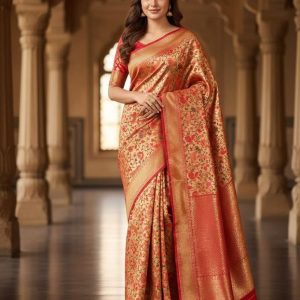 Dharmavaram Silk Saree